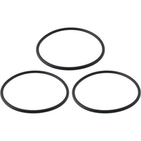Pair Lot de 3 joints toriques de rechange CLX200K pour couvercle de chlorinateur de piscine, compatibles avec Hayward CL200, CL220 et CL220BR Noir (1/5)