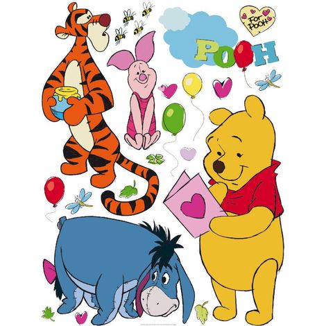 Stickers muraux Winnie et ses amis Disney (1/5)
