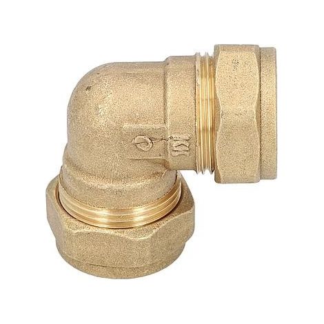 Coude à compression pour Ø 22 mm pour connexion retour capteur solaire