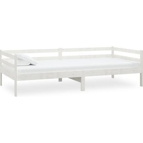 Maison Exclusive - Sofá cama sin colchón madera maciza de pino bl (1/5)