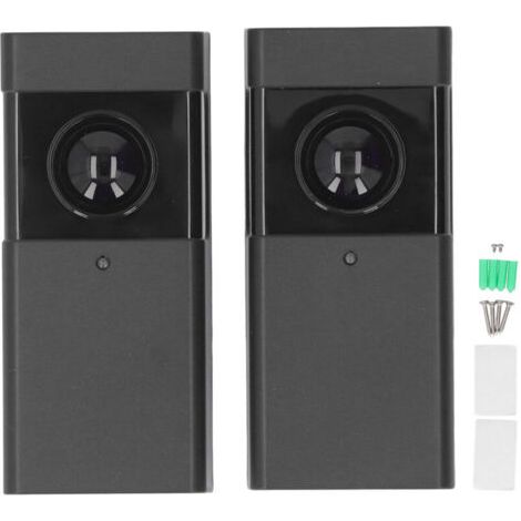 Détecteur infrarouge 940nm pour portail, portes et barrières, portée 30m, 12-24V, sécurité maison, noir (1/5)