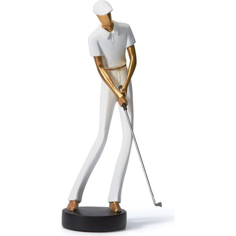 Amoy-Art Golfer-Statue, Golf-Skulptur, modernes Dekor