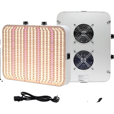 Lámpara LED de cultivo, espectro completo, regulable. (1/2)
