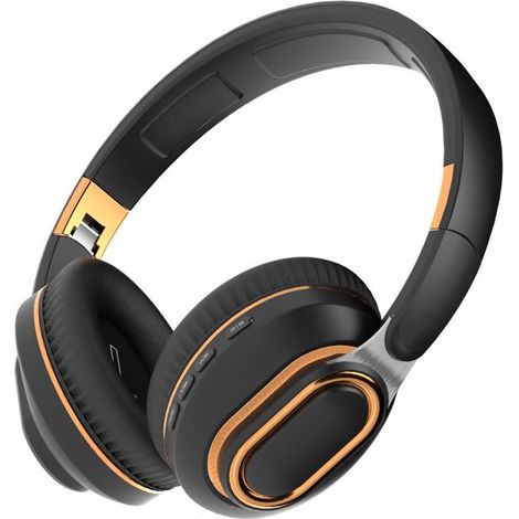 1 pièce Casque anti-bruit adulte, Bluetooth 5,0, batterie 400 mAh, son 9D surround, pliable, pour bureau et déplacements (1/4)