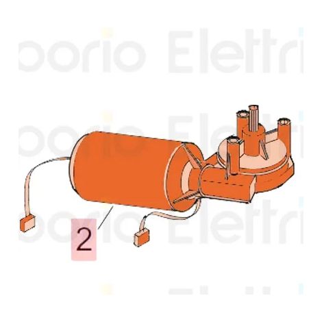 faac pièce détachée moteur d1000/zodiac 100 7700275 (1/5)