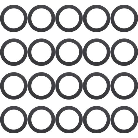 Joint D'étanchéité pour Haut-parleur 20 Pièces Eva Noir, Montage sans Colle  Systèmes Audio Voiture et Grille, Format 4, 13x4, 13x0, 06 Pouces, Installation Précise (1/5)