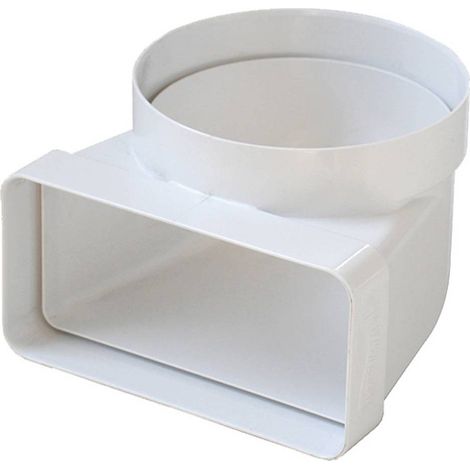 CURVA PER AERAZIONE CANALIZZATA Ø mm. 125 - mm.150x70