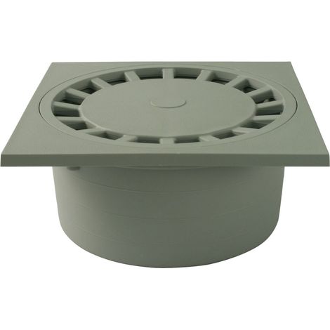 Marley Abläufe DN 50 Bodenablauf 150 x 150 mm, für Flacheinbau Siphons & Abläufe (1/5)