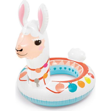 Baby-Schwimmring – Aufblasbarer Schwimmring mit Griffen – Für Kinder von 1 bis 6 Jahren – Einhorn (1/5)