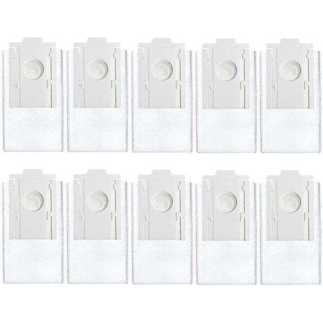 Lot de 10 sacs à poussière de rechange pour aspirateur robot Vca-rdb95 Jet Bot+ Jet Bot Ai+ (1/3)