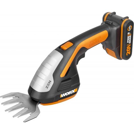 Worx WG801E Forbice Elettrica a Batteria 20V con 3 Lame Intercambiabili in Dotazione (1/3)