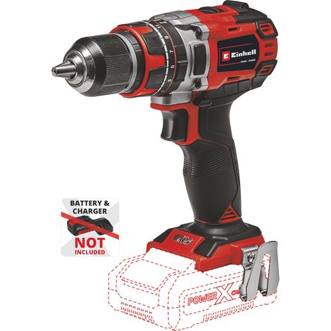 Einhell Professional Akku-Schlagbohrschrauber TP-CD 18/50 Li-i BL Solo Power X-Change (18V, Brushless, 50 Nm, Schlagbohrfunktion, 2 Gang, 13 mm Bohrfutter, ohne Akku)