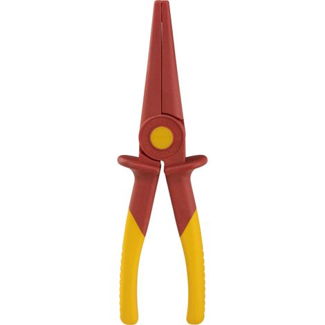 KNIPEX 98 62 02 Pinza prensile con becchi piatti, in resina isolanti con zona in materiale sintetico morbido per una presa sicura resina sintetica 220 mm