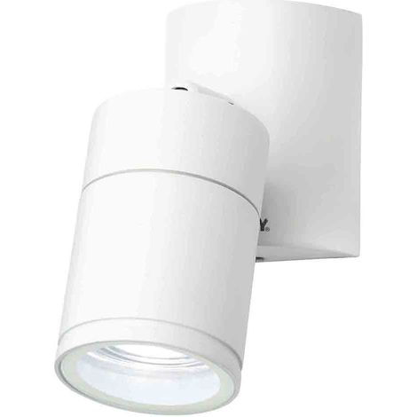 Stanley Sinni Spotlight Adjustable Outdoor GU10 IP44 Rated Wall Light - White (1/3)