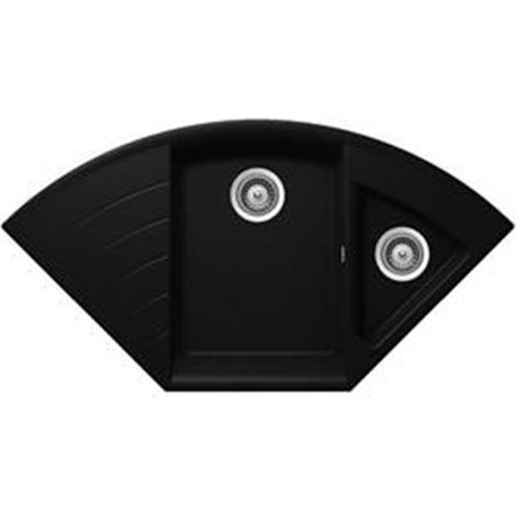 Schock Einbauspüle Cristadur Lotus C-150 A Puro PUR Exzenterbedienung (1/3)
