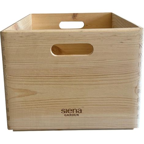 Allzweckkiste 40 x 30 x 22 cm Kiefer FSC® 100 % (1/2)