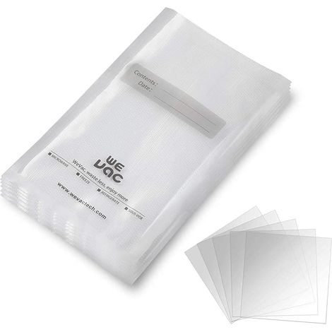 Sac Sous Vide Alimentaire, 20x30cm 100 Sachets, Gaufrés, Commerciaux (1/5)