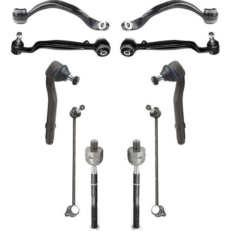 KIT BRACCIO OSCILLANTE 10 PEZZI COMPATIBILE CON LAND ROVER RANGE ROVER III (L322) 3.0 D / Kit Sospensione Completo OE/OEM / Bracci Oscillanti + Testine Sterzo / Sostituzione Diretta OEM