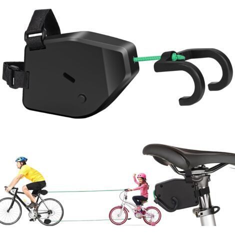 Corde de Remorquage de Vélo, Barre Traction Velo Enfant Rétractable, Câble de Traction, 2,5 m Ceinture De Corde De Traction De Bicyclette, Système De Remorquage De Vélo Rétractable (1/5)