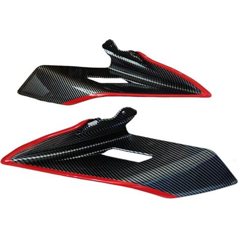 Alettone laterale esposto con supporto, alettone fisso, carenatura e deflettore d'aria per motociclette 450SR e 450SRS dal 2022 al 2024. (1/3)