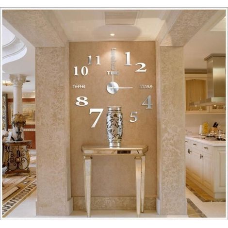 3D-Riesenwanduhr zum Selberbauen – mit Zahlen – modern – dekorativ – WER (1/3)