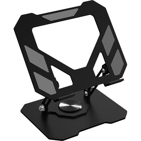 Support pour ordinateur portable rotatif à 360°, angle et hauteur réglables, antidérapant, stable, design ergonomique (1/5)