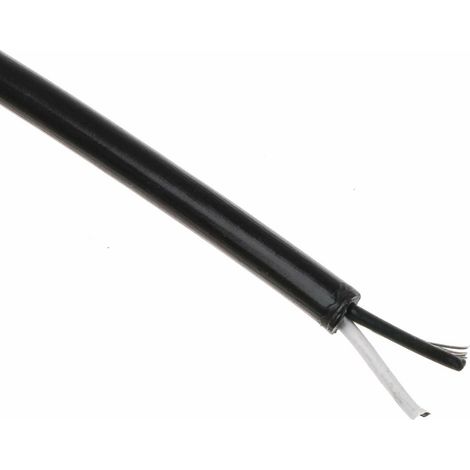 Câble pour thermocouple type J RS PRO, 100m, Blindé, temp. max. +105°C, gaine PVC ( Prix pour Bobine de 100 Mètres ) (1/2)