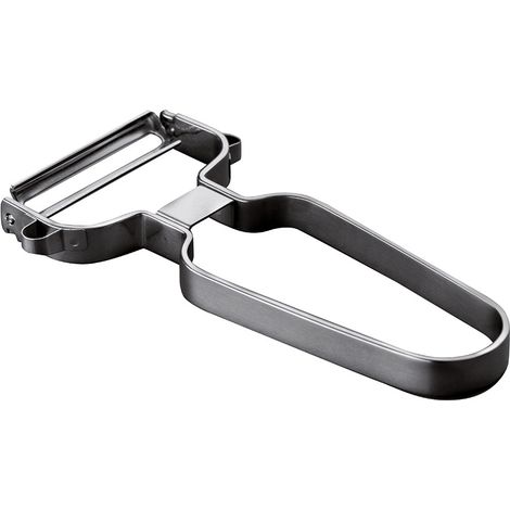 Pelador profesional Kelomat Pelador de verduras Duo con dos cuchillas de acero inoxidable (1/2)