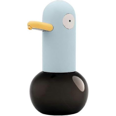 Distributeur de savon automatique pour enfants, distributeur de savon sans contact rechargeable par USB, 400 ml, motif pingouin mignon, idéal pour la salle de bain et la cuisine. (1/5)