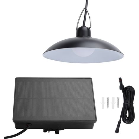 Suspension solaire extérieure LED lampe jardin balcon cour chandelier pour abri véranda (1/5)