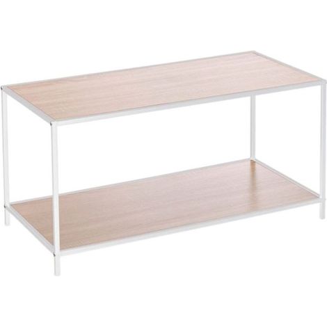 Mesas Auxiliares - Mesa de centro Erik 78 x 38 cm - Blanco