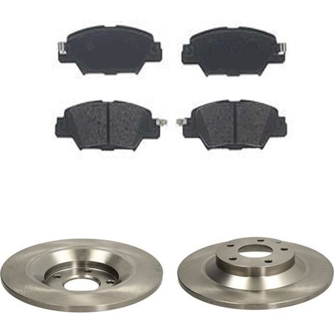 KIT FRENI POSTERIORI compatibile con MAZDA CX-5 (KE,GH,KF) - DISCHI + PASTIGLIE OEM: FDB5116 / 18221 /SOSTITUZIONE DIRETTA/BASSA POLVERE/SILENZIOSO