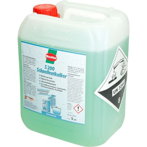 Détartrant pour denrée alimentaire S 200 bidon de 5 litres