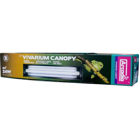Arcadia - Canopy Vivarium-Aufsatzleuchte, T5 - 1x24W (1/5)