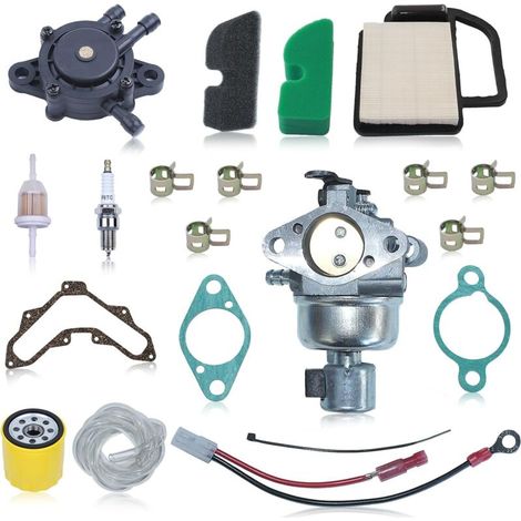 Kit de carburador Adefol para cortacésped Husqvarna YTH20K46 LTH1842 YTH2042, para carburador Kohler 20-853-33-S CV460 CV493 con filtro de aire y filtro de combustible. (1/5)