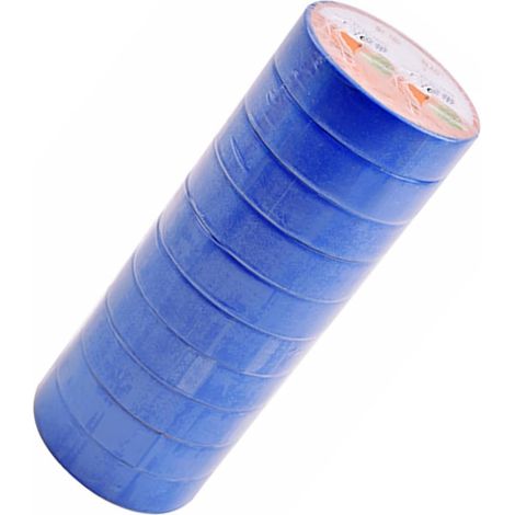 10 rouleaux de ruban isolant électrique, en PVC résistant aux hautes (1/5)