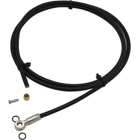Les câbles de freins à disque hydrauliques peuvent être coupés pour s'adapter aux vélos de 2 mètres, convenant aux SLX XTR BH90/BH59. (1/5)