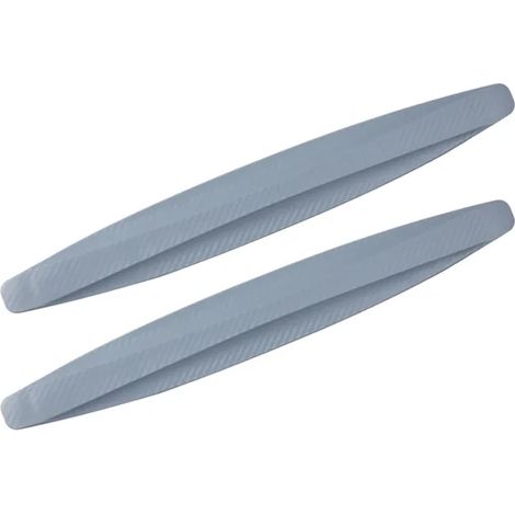 2 pièces voiture pare-chocs protecteur bande garde coin Protection bandes anti-rayures Crash lame Anti-collision Auto accessoires gris (1/5)