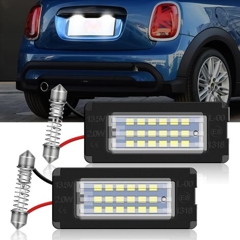 LED Éclairage de plaque d'immatriculation pour R56 R57 R58 R59 (1/5)
