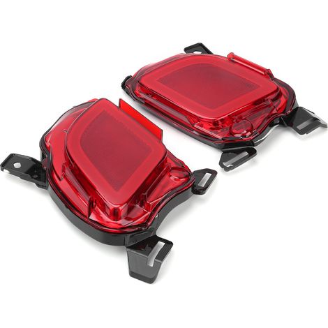 LED-Rückleuchten, Blinker, Bremslichter, Reflektor, rote Linse für Highlander 2015-2017 (1/5)