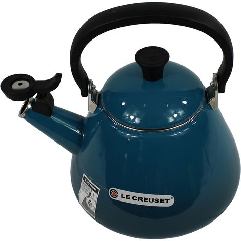 Lumarko Kettle Kone Teekanne emailliert 1,6 L tiefes Teal