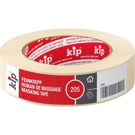 Kip Feinkrepp Kreppband 50m 24mm Typ205
