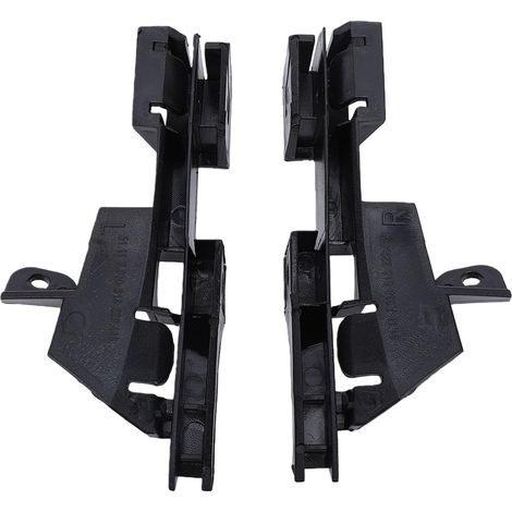 Ersatz-Frontstoßstangen-Führungshalterung, 2 Stück, links & rechts für 320i 325i 330i 330xi 2002-2005 mit OEM 51117030618 51117030617 (1/5)
