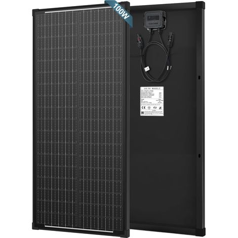 Panneau Solaire, 100W de Puissance, Design Étanche, 100w (1/2)