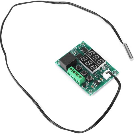 Module de relais de capteur de température numérique 12 V CC avec double affichage LED et interrupteur thermostatique (1/5)