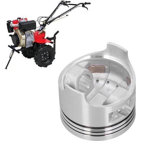Piston de motoculteur diesel refroidi par air, pièces de motoculteur, piston de motoculteur 173F (1/5)