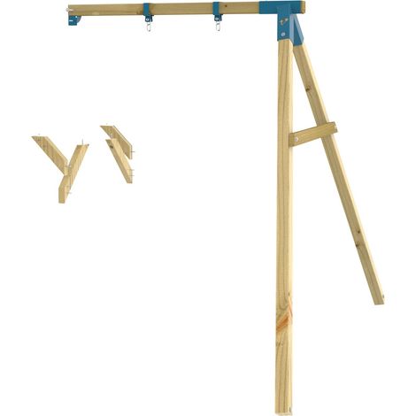 Bras de portique balançoire simple pour aire de jeux SKYWOOD bois FSC® (1/5)