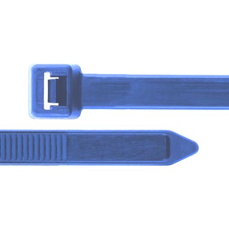 Fascette nylon 6.6 - 3,5 x 200 blu - 100 pz.