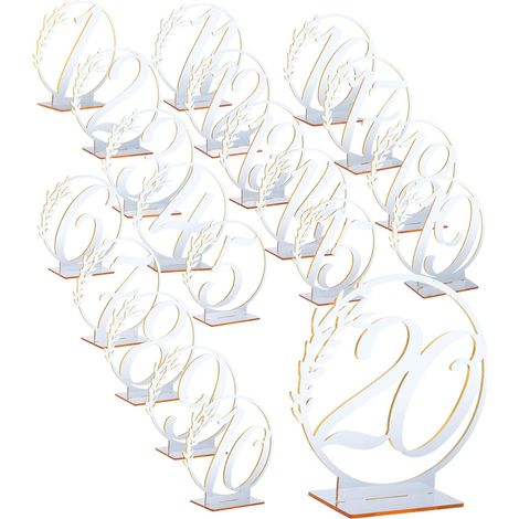 und langlebige Tischnummern aus Acryl ideal für (1/5)