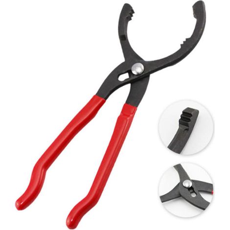 Clé à Filtre à Huile, Pince Filtre à Huile, Réglable pour Motos, Voitures, Camions (1/4)